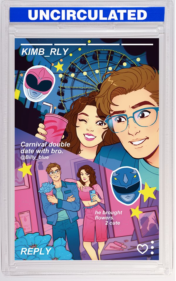 Mighty Morphin Power Rangers (2026) #4 G INCV Variant (Full Art, Ganucheau)