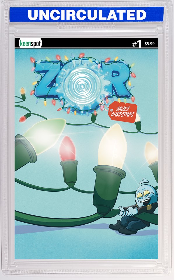 ZOR Saves Christmas #1 CVR B J Hammond VAR