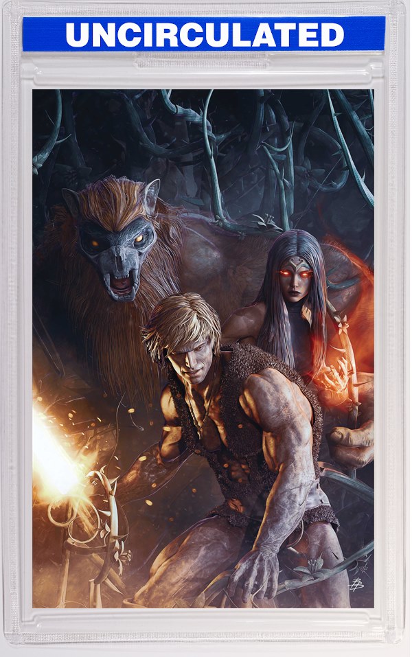 Thundarr The Barbarian #4 CVR I INC Bjorn Barends Virgin VAR