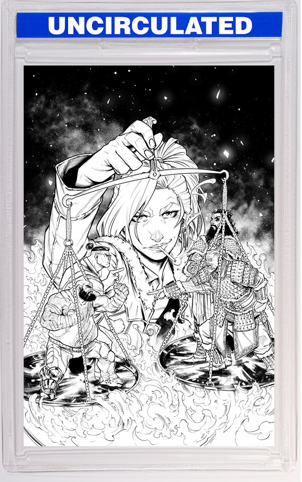 Valhallaw #1 (Of 5) CVR C Pedro R M Andreo B&W VAR (MR)