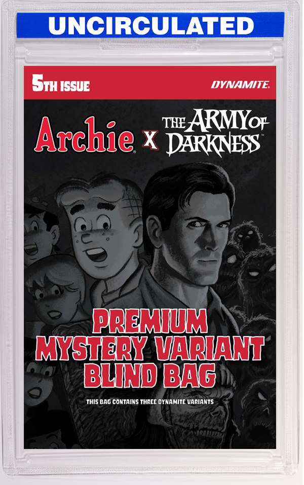 Archie X Army Of Darkness #5 CVR F Premium Mystery Blind Bag VAR (3 Comics)