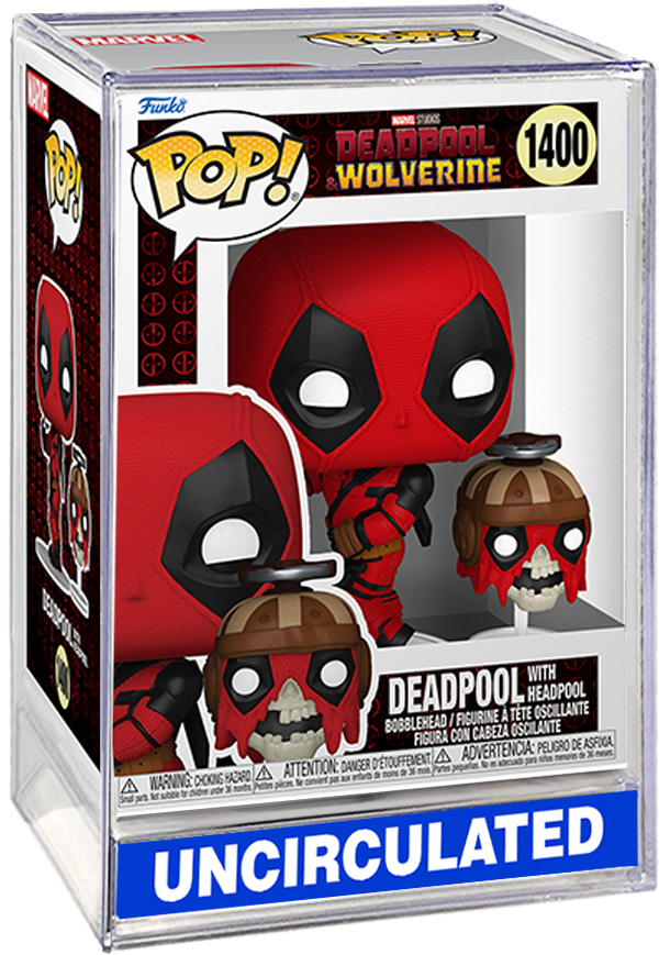 Marvel Deadpool & Wolverine - Deadpool With Headpool Funko Pop! #1400