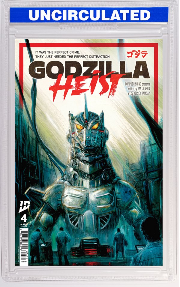 Godzilla: Heist #4 Cover A (Eggleton)