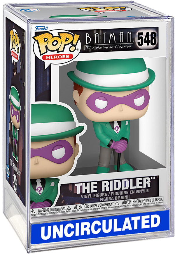 DC Comics - The Riddler (Batman: The Animated Series) Funko Pop! #548