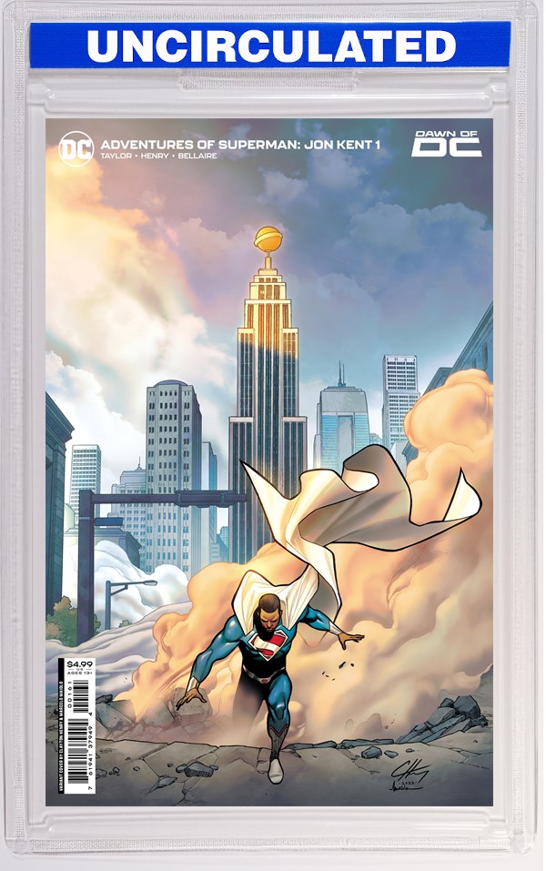 ADVENTURES OF SUPERMAN JON KENT #1 (OF 6) CVR F CLAYTON HENRY CARD STOCK VAR