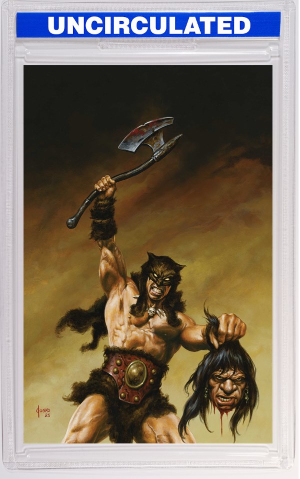 Fire And Ice Darkwolf #1 CVR I Joe Jusko LTD Virgin VAR