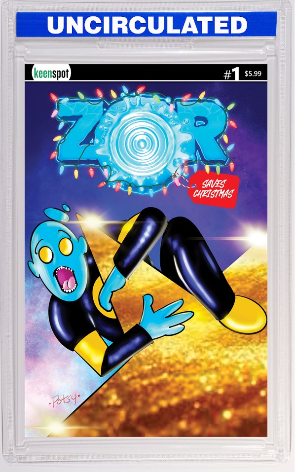 ZOR Saves Christmas #1 CVR D Rob Potchak VAR