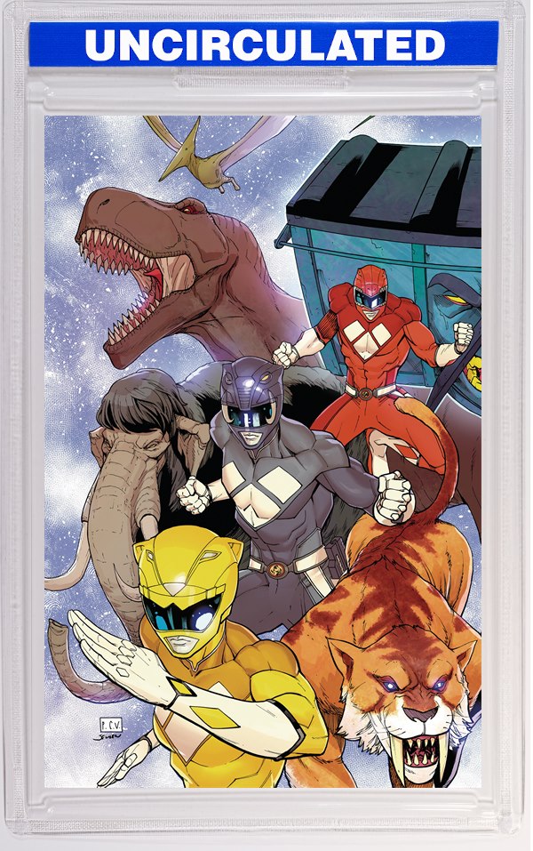 Mighty Morphin Power Rangers (2026) #6 F INCV Foil Variant (Full Art, Foil, Sevy)