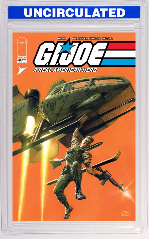 GI Joe A Real American Hero #322 CVR C INC Steve Beach Gears Of Joe VAR