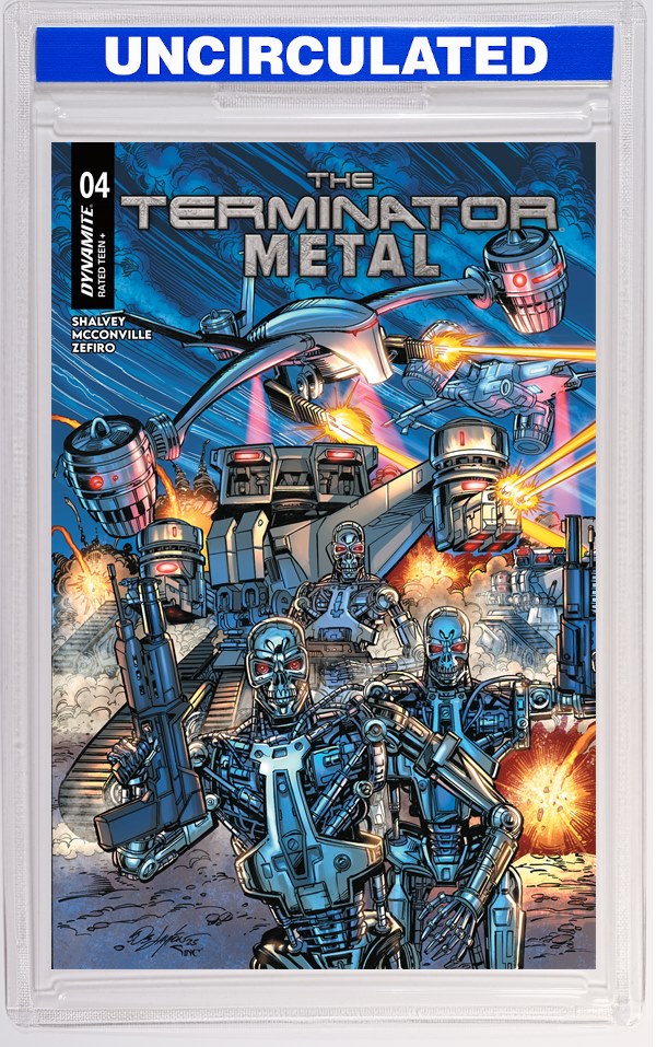Terminator Metal #4 CVR B Bob Layton VAR