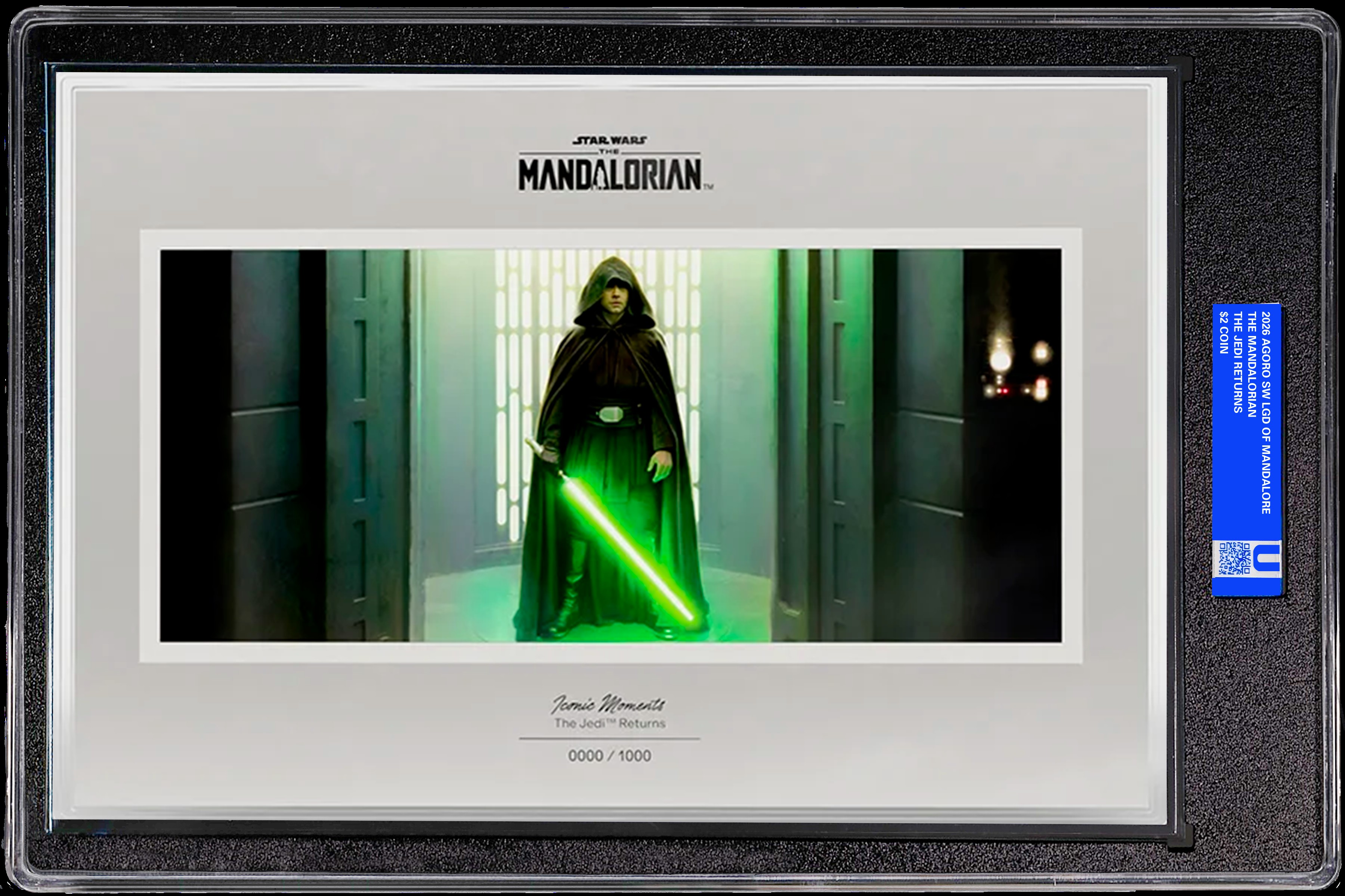 Star Wars - Legends Of Mandalore - The Jedi Returns Foil 1 oz Silver Coin (Limited to 1000)