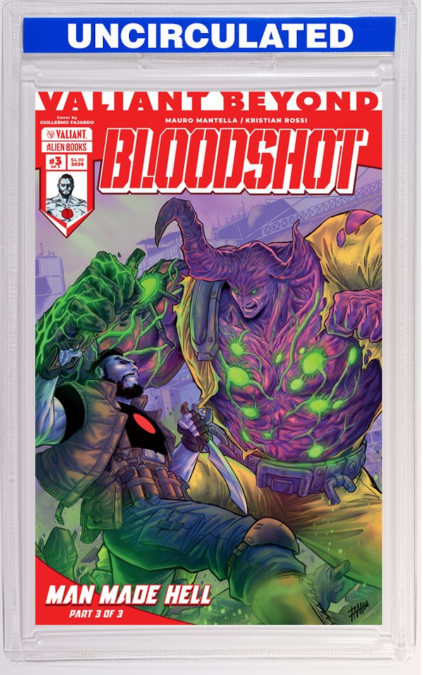 Valiant Beyond: Bloodshot #6--Man Made Hell #3 Cover A (Fajardo)