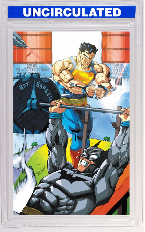 Batman Superman Worlds Finest #57 CVR B Mario Fox Foccillo Card Stock VAR