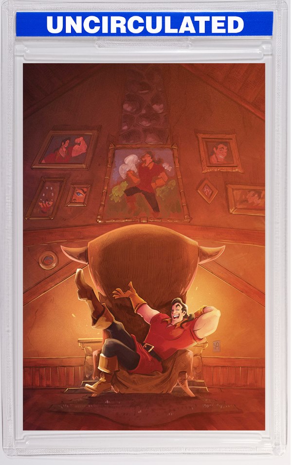 Disney Villains Gaston #3 CVR H INC Alessandro Ranaldi Virgin VAR