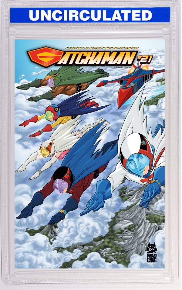 Gatchaman #21 CVR A Chris Batista Sabrina Cintron