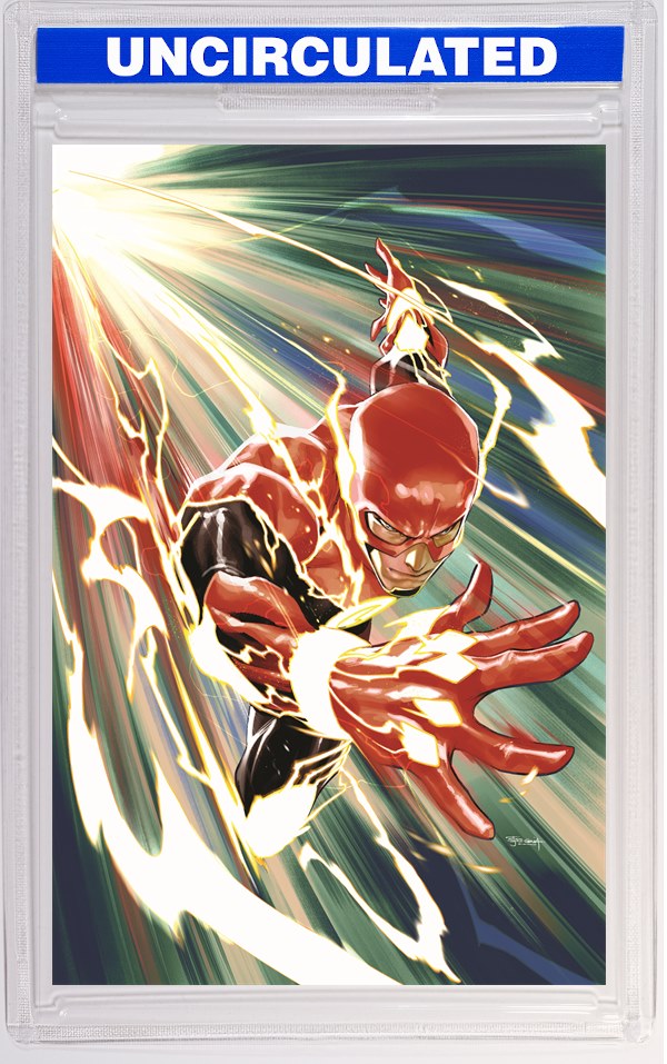 Flash #19 CVR C Stephen Segovia Card Stock VAR