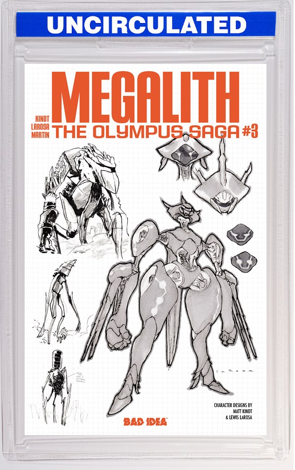 Olympus Saga Megalith #3 (Of 4) CVR D INC Matt Kindt Lewis Larosa Design VAR