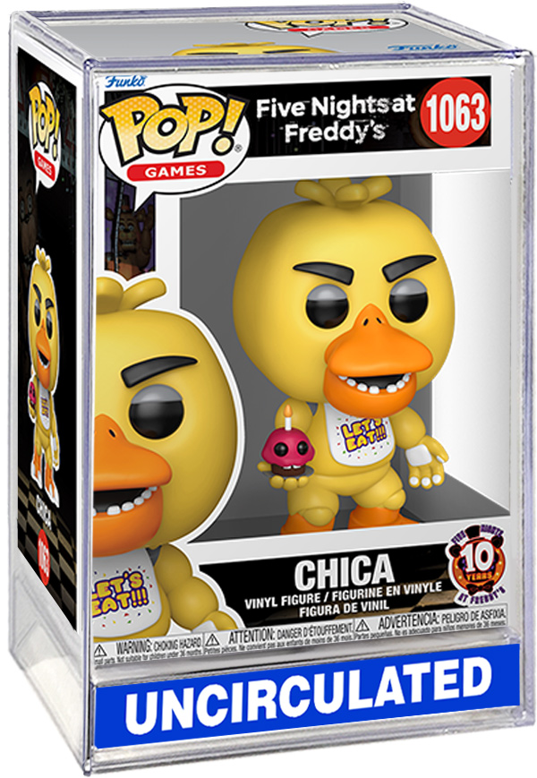 Five Nights At Freddy's - Chica With Cupcake (10th Anniversary) Funko Pop! #1063