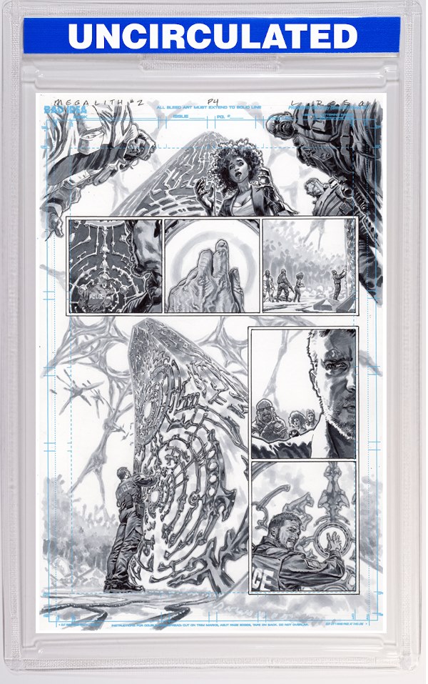Olympus Saga Megalith #1 (Of 4) CVR X Lewis Larosa Original Art Edition 21 VAR