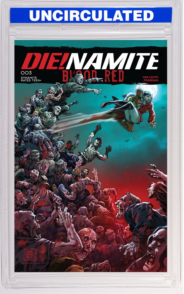Die!Namite Blood Red #3 CVR B Roberto Meli VAR