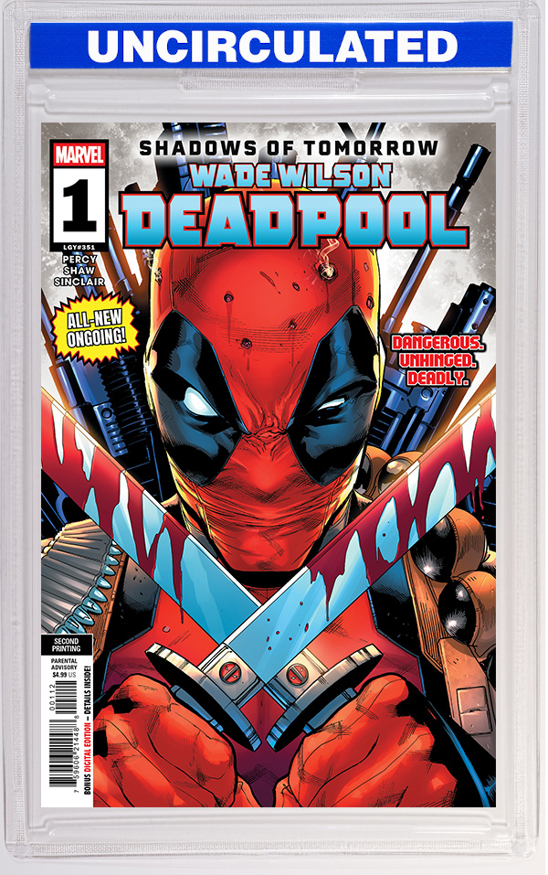 Wade Wilson: Deadpool #1 Geoff Shaw Variant (2nd Printing)