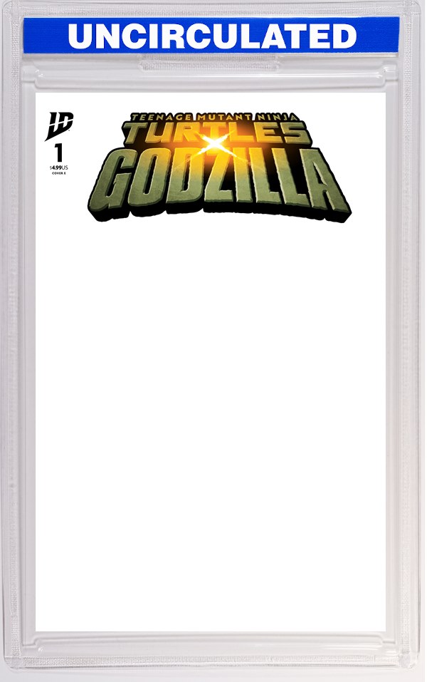 Teenage Mutant Ninja Turtles X Godzilla #1 Variant E (Sketch Variant)