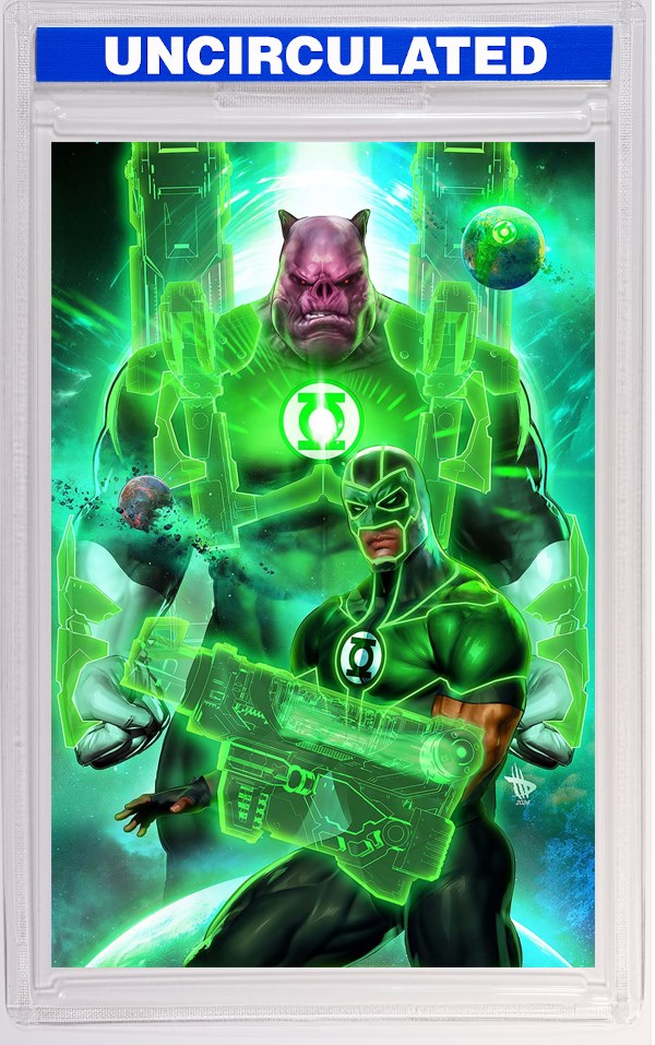 Green Lantern Corps #2 CVR B Dave Wilkins Card Stock VAR