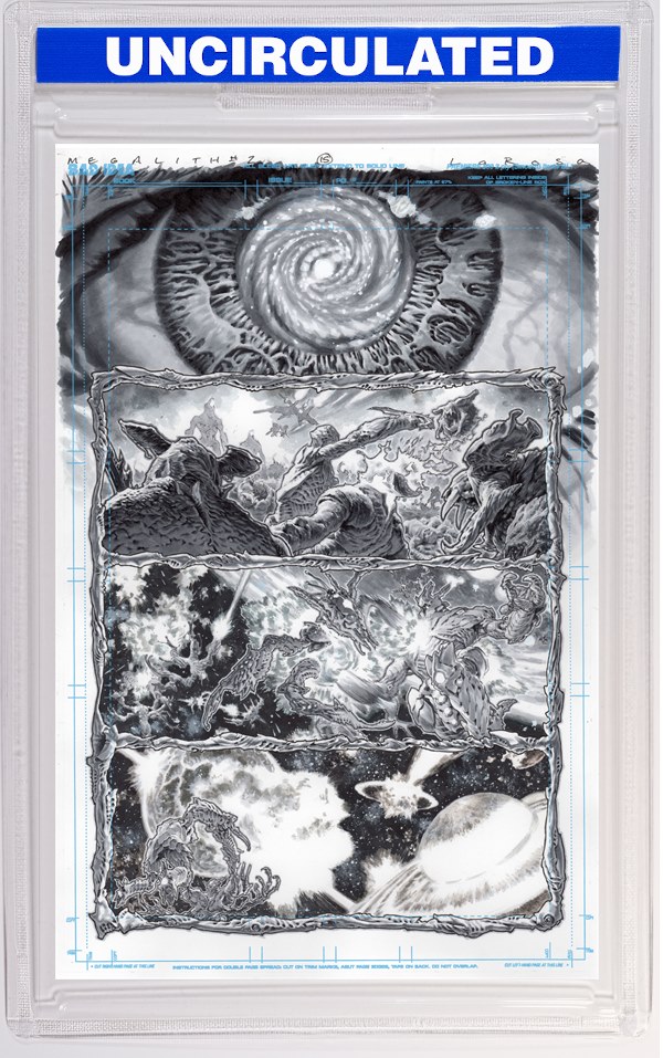 Olympus Saga Megalith #1 (Of 4) CVR AA Lewis Larosa Original Art Edition 24 VAR