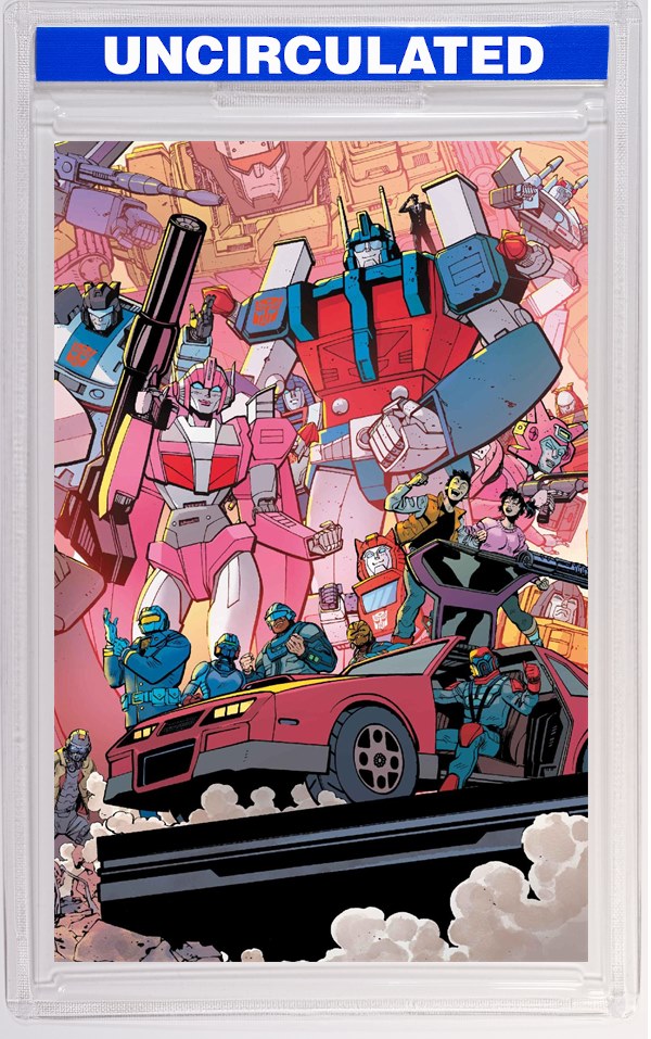 Mask #1 CVR E Tom Reilly & Adriano Lucas Energon Universe Third Anniversary Connecting VAR