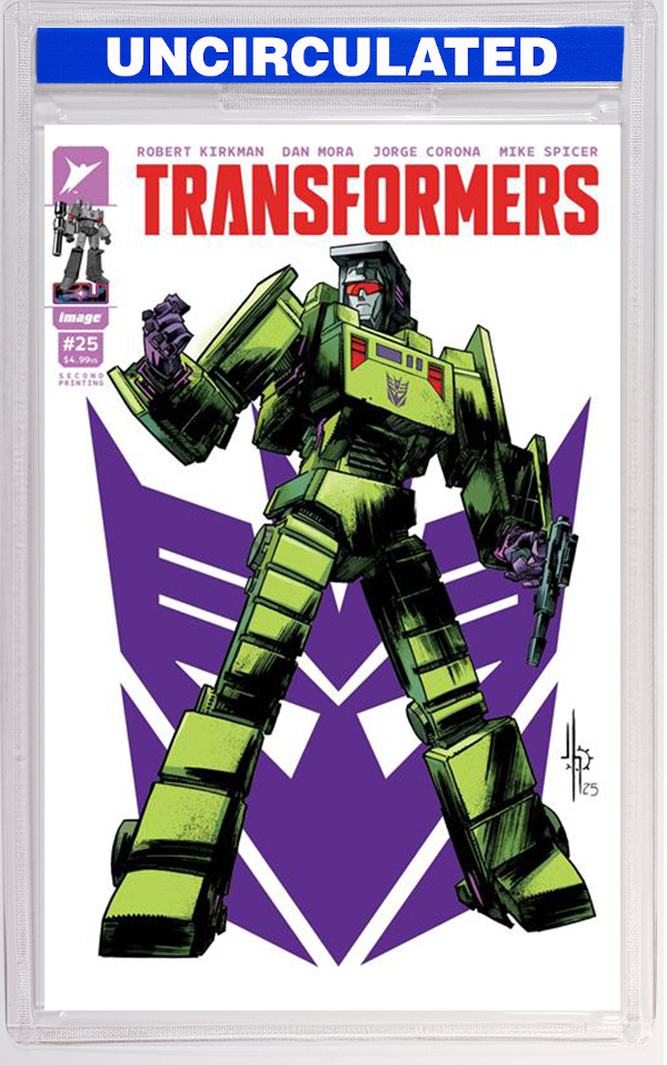 Transformers #25 CVR C Jason Howard Variant (2nd Printing)