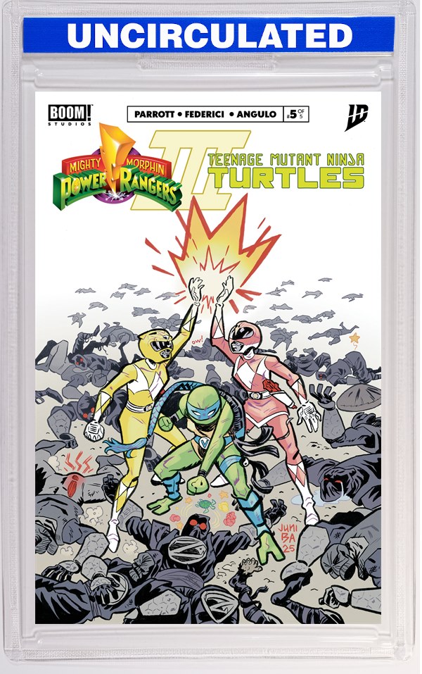 Mighty Morphin Power Rangers/Teenage Mutant Ninja Turtles III #5 B Variant (Dressed, Ba)