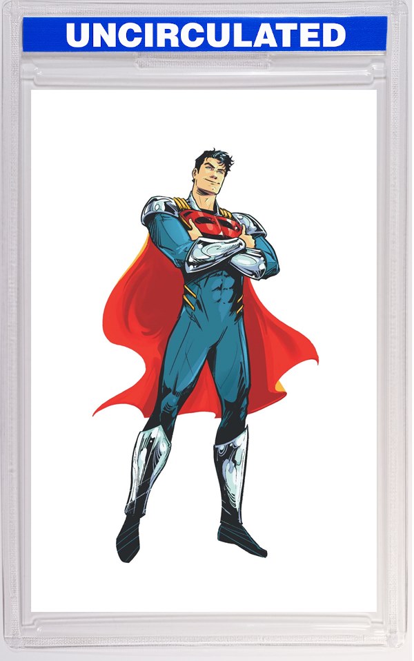 Superman #36 CVR F Skylar Patridge Corner Box Spot Foil VAR