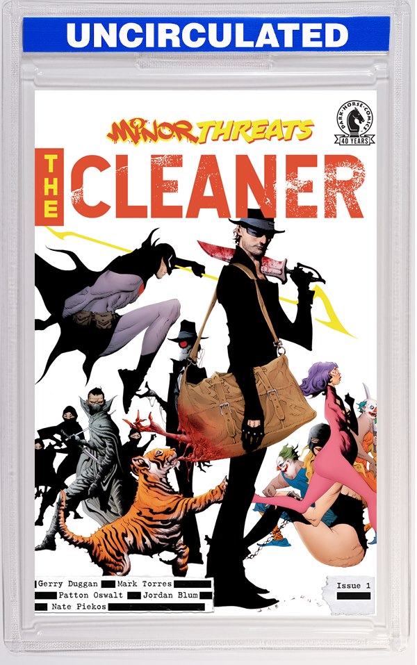 Minor Threats: The Cleaner #1 (CVR E) (Jae Lee)