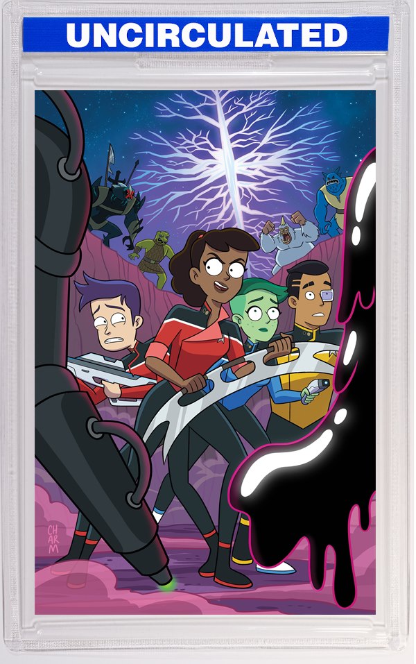 Star Trek: Lower Decks #1: IDW Classics Variant B Foil (Charm Full Art)