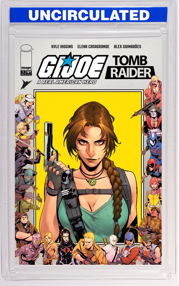 GI Joe A Real American Hero Tomb Raider #1 (Of 5) CVR F INC Lorenzo Tammetta & Mike Spicer Foil VA