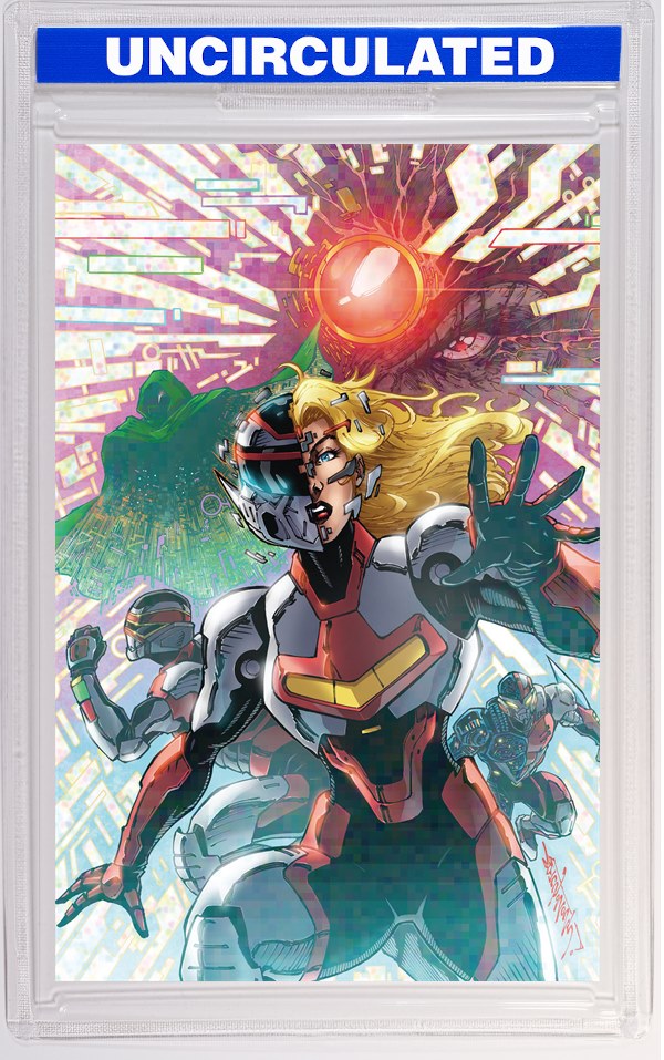 VR Troopers #3 D INCV (Full Art, Clarke)