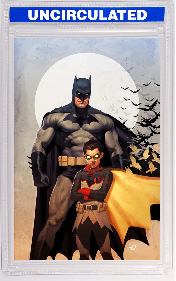 Batman And Robin #18 CVR B Ariel Olivetti Card Stock VAR