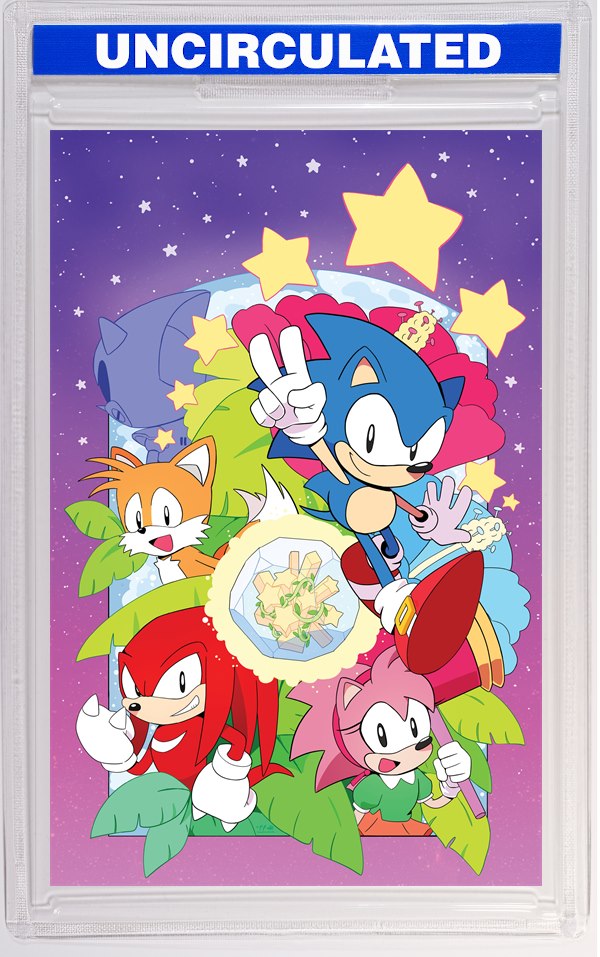 Sonic The Hedgehog: 35th Anniversary Special Variant C Foil (Ata Full Art)