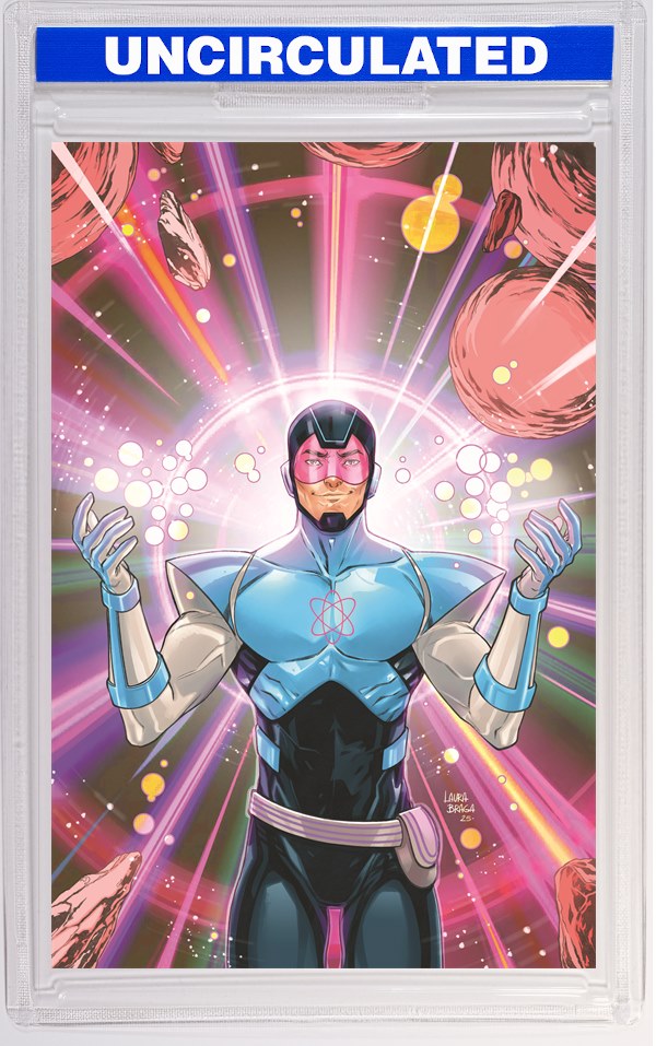 Justice League The Atom Project #5 (Of 6) CVR B Laura Braga Card Stock VAR