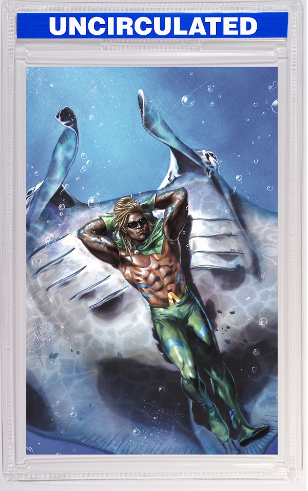 Aquaman #4 CVR E INC Salvador Larroca Card Stock VAR