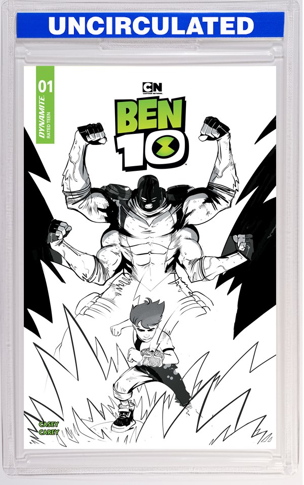 Ben 10 #1 CVR K INC Sebastian Piriz Line Art VAR