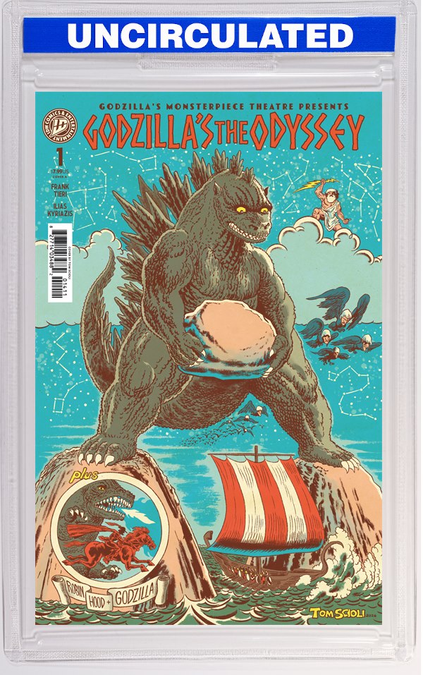 Godzilla’s Monsterpiece Theatre Presents: Godzilla’s The Odyssey Cover A (Scioli)