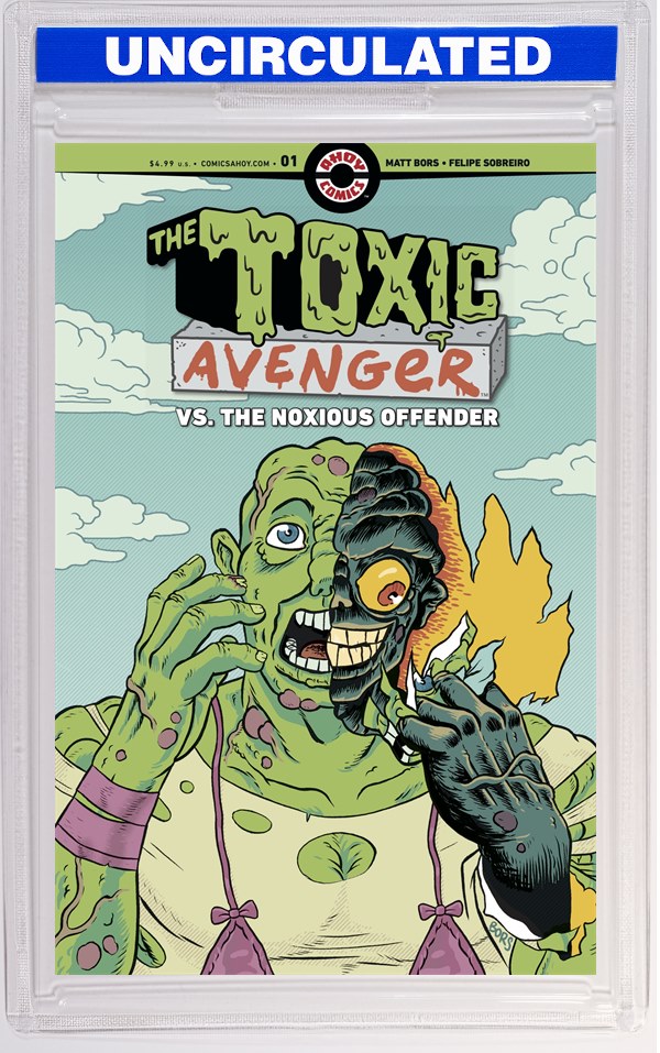 Toxic Avenger Vs The Noxious Offender #1 (Of 5) CVR A Matt Bors (MR)