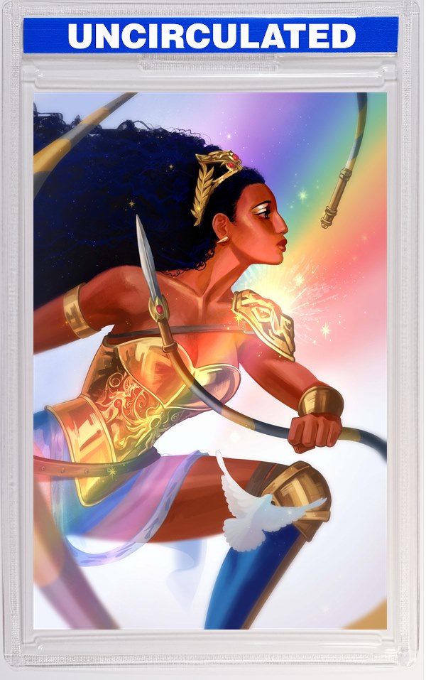 Wonder Woman #34 CVR E Fatima Wajid DC Pride Card Stock VAR