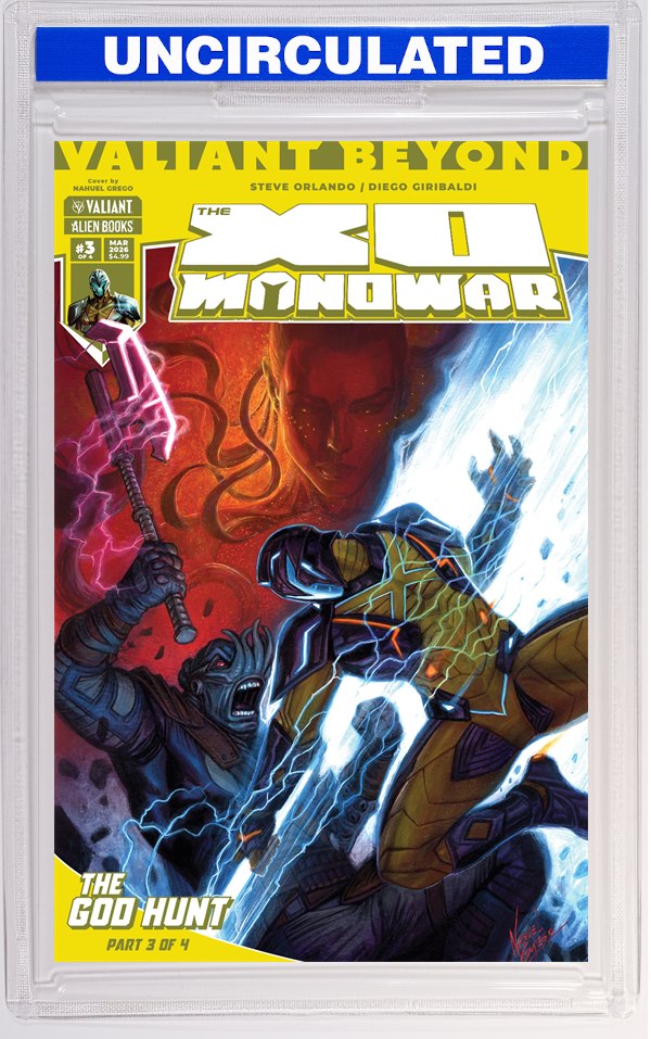 Valiant Beyond: The X-O Manowar #7--The God Hunt #3 Cover A (Grego)