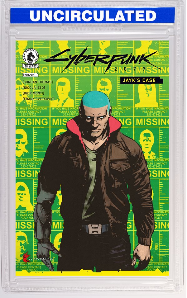 Cyberpunk 2077: Jayk's Case #1 (CVR B) (Jorge Fornes)