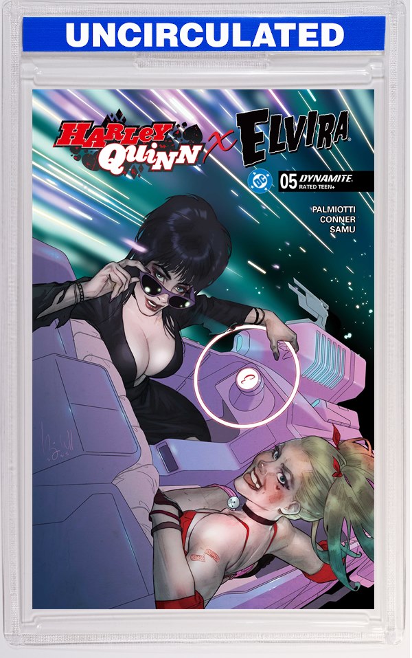 Harley Quinn X Elvira #5 CVR D Ben Caldwell VAR