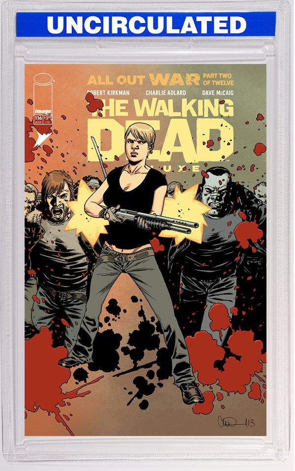 Walking Dead Deluxe #116 CVR B Charlie Adlard & Dave McCaig VAR (MR)