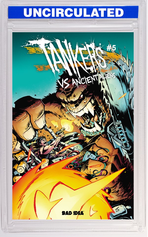 Tankers Vs Ancient Aliens #5 (Of 5) CVR A Tyrell Cannon