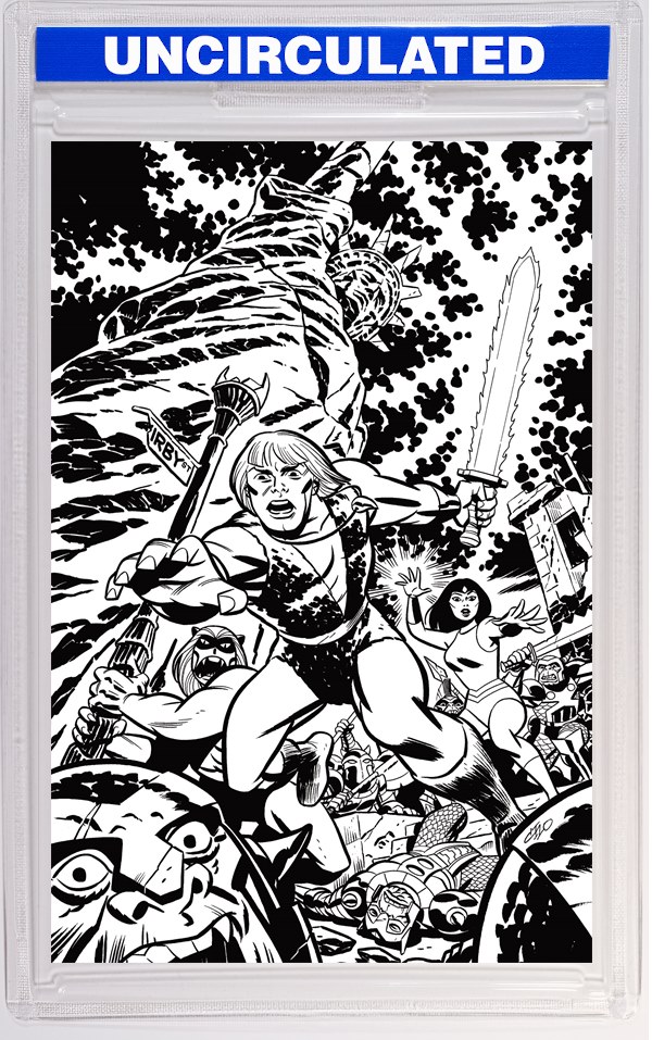 Thundarr The Barbarian #1 CVR P INC Michael Cho Line Art Virgin VAR